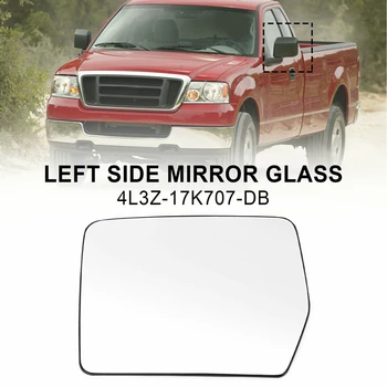 A esquerda do Lado do Motorista Asa Aquecido, Espelho Retrovisor Lente de Vidro Para a Ford F-150 2004-2010 4L3Z-17K707-DB