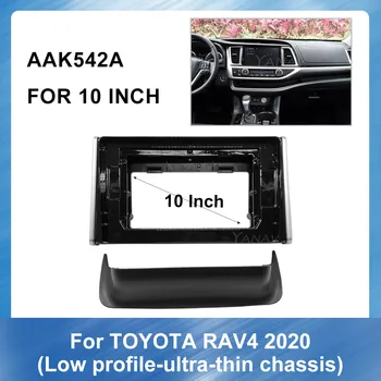 Auto-Rádio, Painel de instrumentos Para Toyota RAV4 2020 baixo perfil ultra-fino chassi GPS de Navegação do Painel de Montagem Traço de Instalação de Quadro de