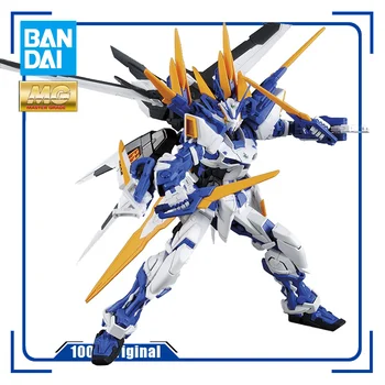BANDAI MG 1/100 SEMENTE MBF-P03D Destiny Astray Gundam Astray Moldura Azul D Confusão Na Assembleia Modelo de Ação de Brinquedo Figuras
