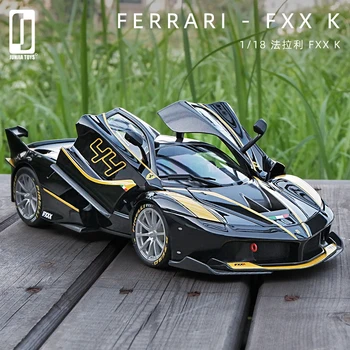 Bburago 1:18 Ferrari FXX K edição de capa dura Simulação de Alta Fundido Carro Liga de Metal Modelo de Carro de presente a coleção de brinquedos decorativos