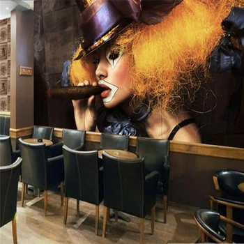 beibehang Grande Mural Boate Sacos Privada de plano de Fundo de papel de Parede papel de Parede Café Restaurante Chester Galeria de Pintura de Parede