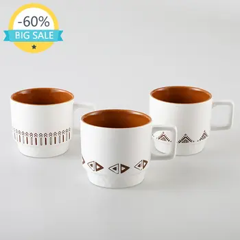 buffet de realizar viagens de copo Caneca de chá original copos de alto luxo da decoração da taça de cerâmica engraçado personalizado copo de Mesa