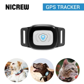 Cão Rastreador GPS com Gola Pet Locator para Cães e Gatos de Controle de APLICATIVO Inteligente em Tempo Real Posicionamento do Dispositivo de Rastreamento IP67 Impermeável