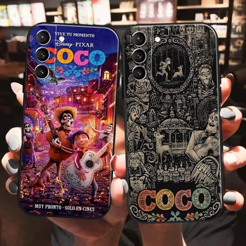 Disney Coco Miguel Riveras Para Samsung Galaxy S22 Ultra S20 S21 FE Plus Ultra 5G S10 Lite S10E Mais de 5G de Telefone Caso Coque Carcasa