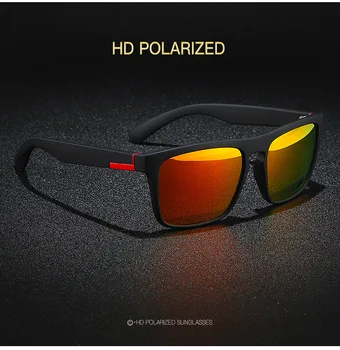 Dos Homens novos Óculos Polarizados Deslumbrante Cor de Cinema de Óculos de sol esportivo Elástica, Pintura de Pc Enquadrado Óculos Óculos de sol Para Homem