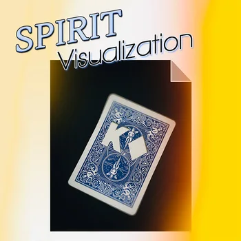 Espírito De Visualização Cartão De Truques De Magia Ilusões Close-Up Magic Adereços Truque De Mentalismo Previsão Incrível Efeito Visual