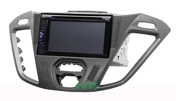 Fasxia Carro Frame de Áudio do Rádio do Carro a Fáscia,o gps de navegação fáscia painel é adequado para 2013, a Ford Transit Custom, 2DIN