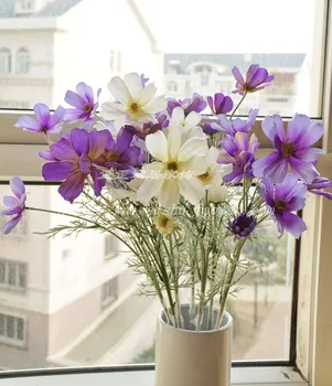 Flores artificiais Surpreendentemente qualidade flores artificiais artificial flor mesa de jantar, flores pequenas calliopes