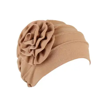 Gorro Headwrap De Proteção Indiano De Turbante Chapéu De Lado Flor Decoração Indiano De Turbante Chapéu