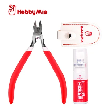 HOBBY MIO HM108 Ultra-fina Lâmina de Pinça de Plástico HM-108 Alicates de Corte com Protecção contra Ferrugem Óleo de Modelo Especial Ferramentas de Artesanato