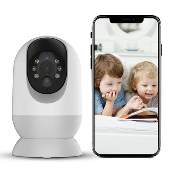 Inteligente sem Fio wi-FI 1080P Câmera do IP de P2P CCTV Cam Monitor do Bebê de Vigilância HD H. 265 IR de Visão Noturna para Android ou IOS de Segurança