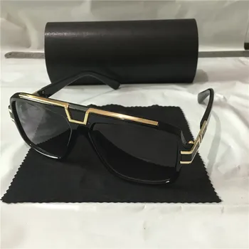 KAPELUS Marca de óculos de sol Grandes Óculos de sol de Armação de Metal, Rap & Hip-Ho foto de metal óculos de sol da moda Americana óculos 883AA