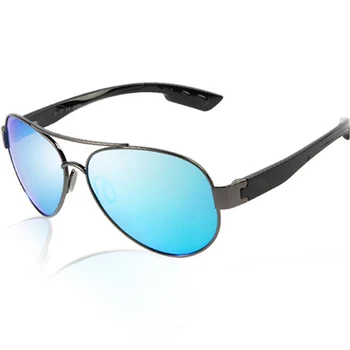 LORETO, Óculos de sol dos Homens de Condução Tons Masculino Espelho Óculos Polarizados Para Homens Retro Marca Designer Esporte Piloto Óculos Gafas