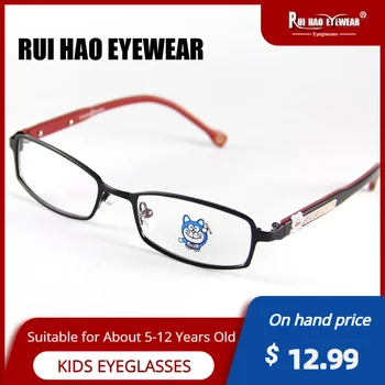 Moda infantil de Óculos com Armação de Crianças Óculos de Armação de Miopia Ambliopia Óculos de Quadros Liga e TR90 Templo de Design de Óculos