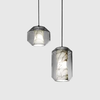 moderno bola de vidro cristal luminária suspendu iluminação do candelabro lustres quarto lamparas de techo luzes de teto sala de jantar