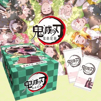 Novo Demônio Coleção De Cartões Pack Anime Figura De Bronzeamento Jogo De Cartão De Brinquedo De Presente