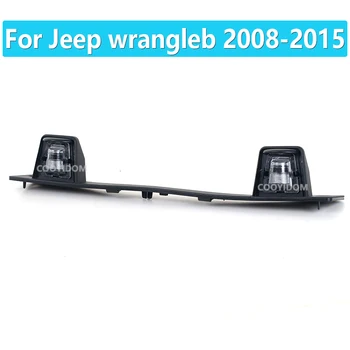 Para Jeep Wrangleb 2008 2009 2010 2011 2012 2013 2014 2015 matrícula do Carro de Luz da Placa de Licença de Luz Auto Peças 68048762AB
