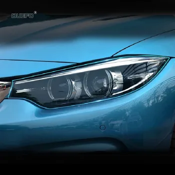 Para o BMW Série 4 F32 F33 2015-2019 o Farol do Carro Película de Proteção da Frente da Luz do Anti-risco Capa TPU Transperent Acessórios