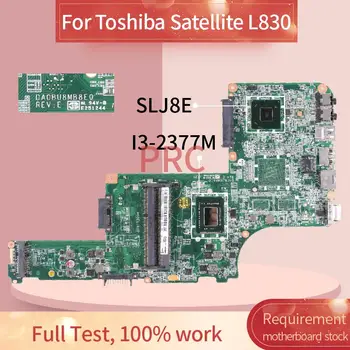 Para Toshiba Satellite L830 I3-2377M Laptop placa-mãe DA0BU8MB8E0 SR0CW SLJ8E DDR3 Notebook placa-mãe