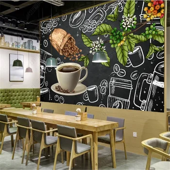 Refeições Gourmet Café Blackboard Restaurante Do Hotel Papéis De Parede Decoração Industrial De Ferramentas Mural De Parede Plano De Fundo Do Papel De Parede
