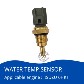 Sensor de Temperatura da água Para Motor ISUZU 4HK1 6HK1 de Alta Qualidade Escavadeira Acessórios