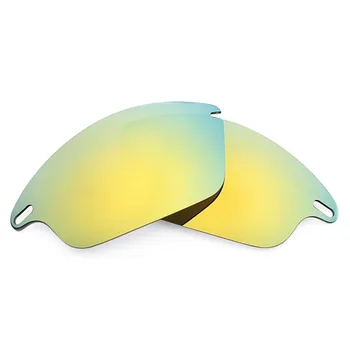 SNARK Anti-risco POLARIZADA de Substituição de Lentes para Oakley Fast Jacket Óculos de sol de Ouro 24K