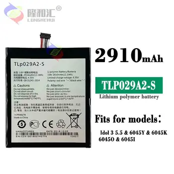 TLP029A2-S Original TLp029A1 TLp029AJ da Bateria De Alcatel OneTouch Idol 3(5.5) OT-6045K OT-6045Y 60450 6045I 2910mAh Baterias
