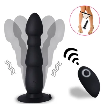 Vaginal Vibrador Quintal, Puxe o Cordão Massageador Vibrador de Controle Remoto sem Fio para Alguns Brinquedos de Sexo Anal Plug Produtos para Adultos
