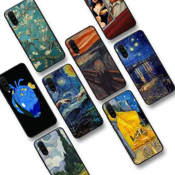 Van Gogh Céu Estrelado Art Caso De Telefone Xiaomi 9 mi8 F1 9SE 10lite note10lite Mi8lite xiaomi mi 5x