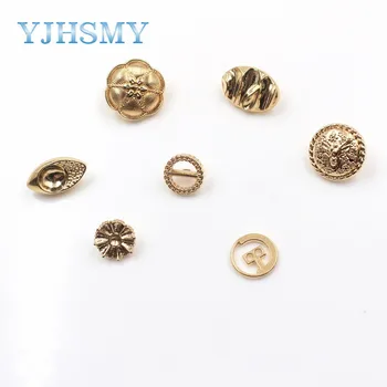 YJHSMY UM-19512-522,10 pcs/Monte 18/11/de 15mm,de Alta qualidade, botões de metal,casacos de malha,casaco de botões,DIY material de acessórios do vestuário